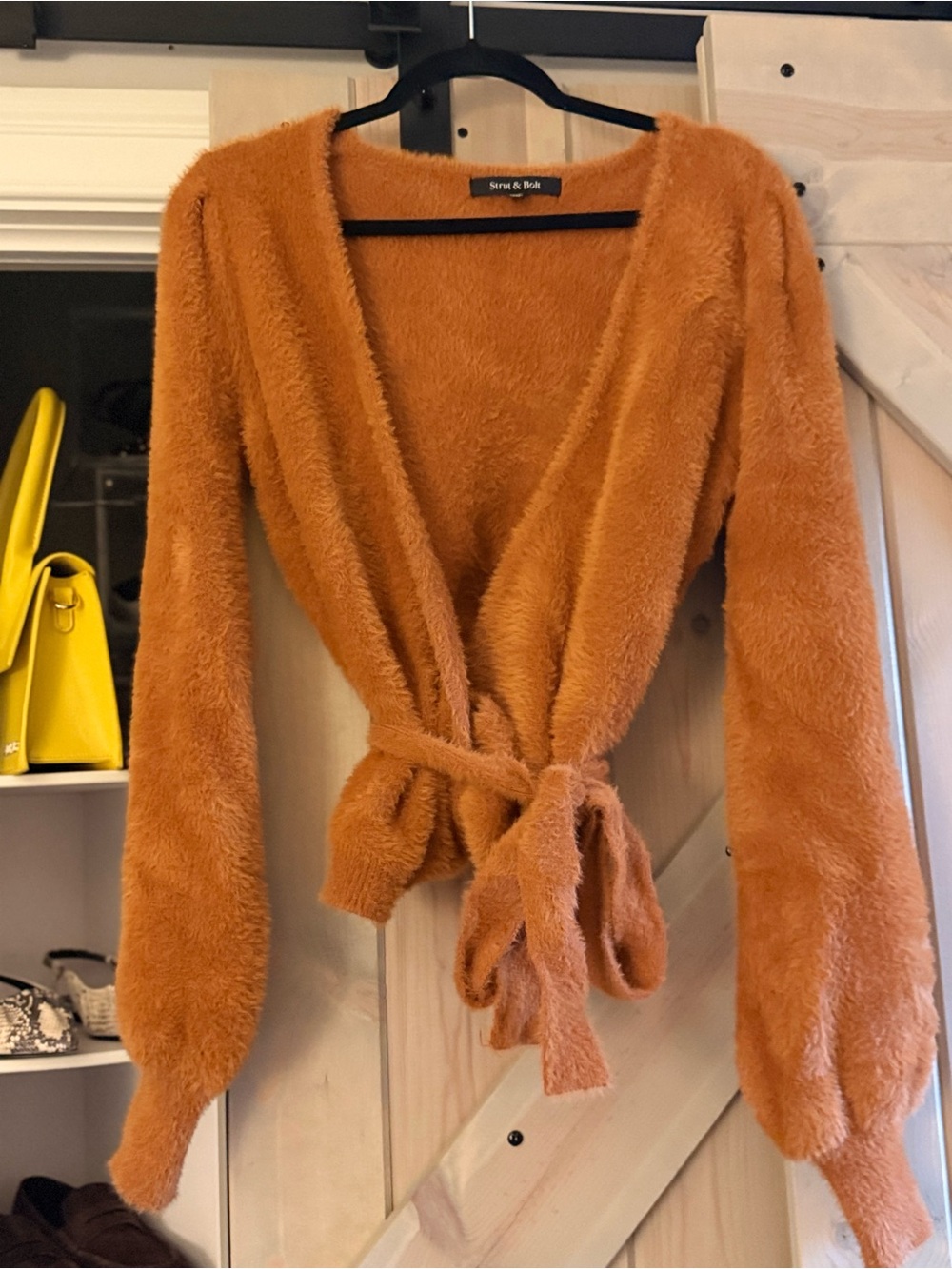 Like New Strut & Bolt Wrap Sweater